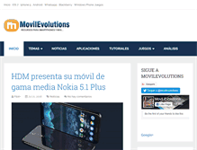 Tablet Screenshot of movilevolutions.com